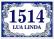 AZULEJO NÚMERO PORTUGUÊS PERSONALIZADO
