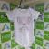 BODY INFANTIL POLIÉSTER BRANCO