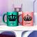 CANECA COM GLITTER PERSONALIZADA