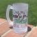 CANECA DE CHOPP DE VIDRO FOSCO PERSONALIZADA