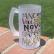 CANECA DE CHOPP DE VIDRO FOSCO PERSONALIZADA