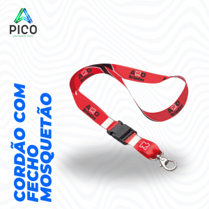 5 CORDÕES COM FECHO E MOSQUETÃO      