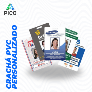 CRACHÁ PERSONALIZADO      