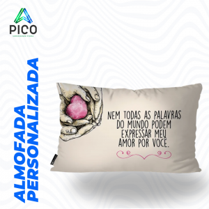 ALMOFADA PERSONALIZADA      