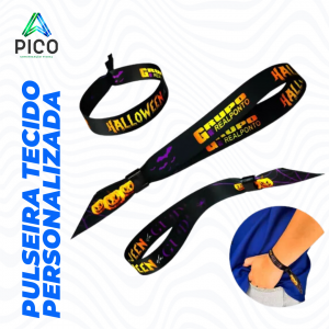 PULSEIRA DE TECIDO PERSONALIZADA      
