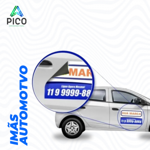 IMÃ AUTOMOTIVO CORTE RETO 50X30CM      