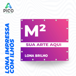 LONA COM ILHÓS M²      
