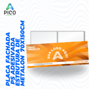PLACA FACHADA DE CHAPA PS COM ESTRUTURA DE METALON GALVANIZADO      